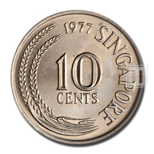 10 Cents | 1977 | KM 3a | O