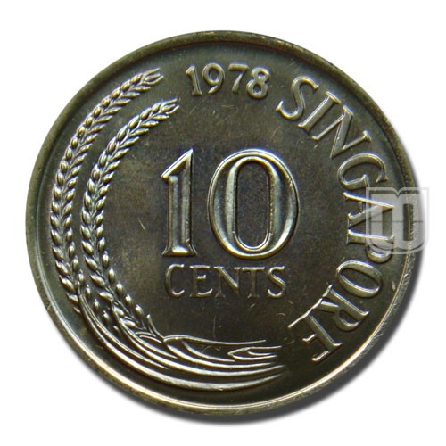 10 Cents | 1978 | KM 3a | O