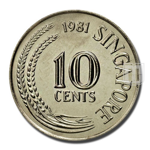 10 Cents | 1981 | KM 3a | O