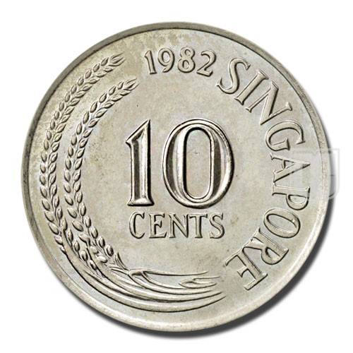10 Cents | 1982 | KM 3a | O