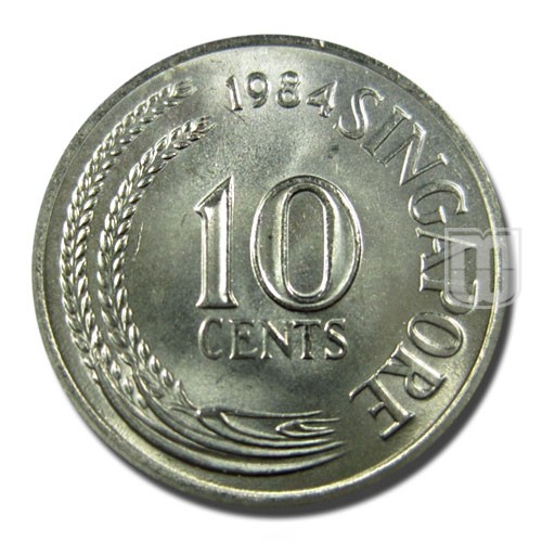 10 Cents | 1984 | KM 3 | O