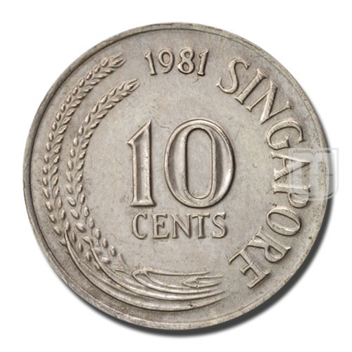10 Cents | 1981 | KM 3b | O