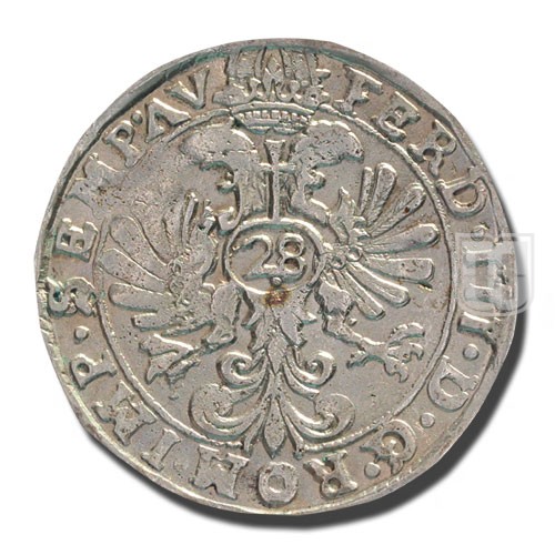 28 STUBER (Gulden) | ND(1649-51) | KM 40 | R