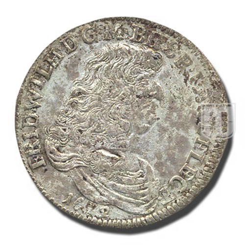 2/3 THALER (Gulden) | 1672 IL | KM 422 | O