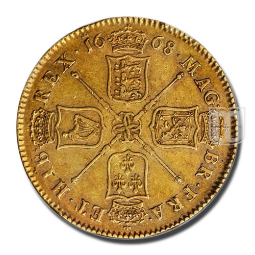 Five Guineas | 1668 | KM 430.1 | R