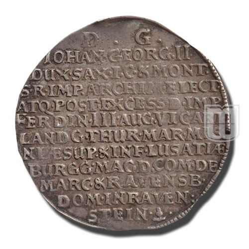 1/2 THALER | 1658 | KM 458 | R