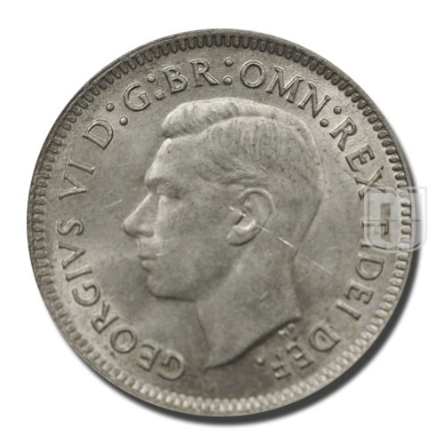 6 Pence | 1951 | KM 45 | O