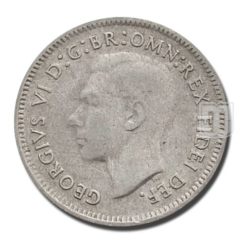6 Pence | 1952 | KM 45 | O