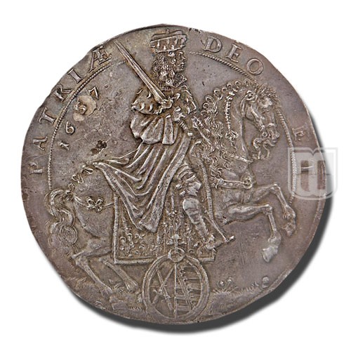 3 THALER | 1657 acorn | KM 461 | O
