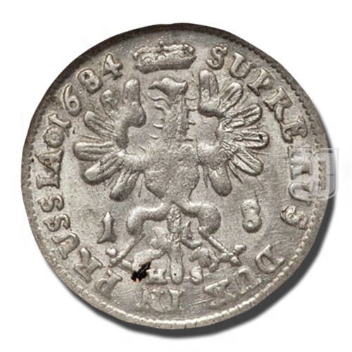 18 Groschen (1/5 Thaler) | 1684 HS | KM 468 | R