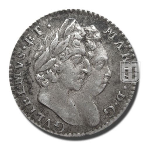 Two Pence (Half Groat) | 1694/3 | KM 469 | O