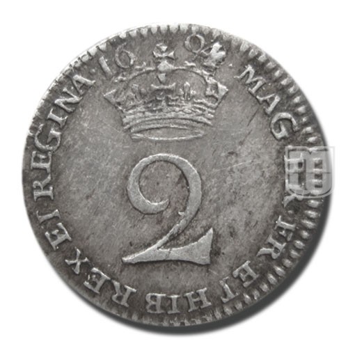Two Pence (Half Groat) | 1694/3 | KM 469 | R