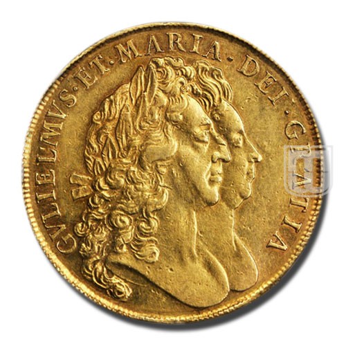 Five Guineas | 1692 | KM 479.1 | O