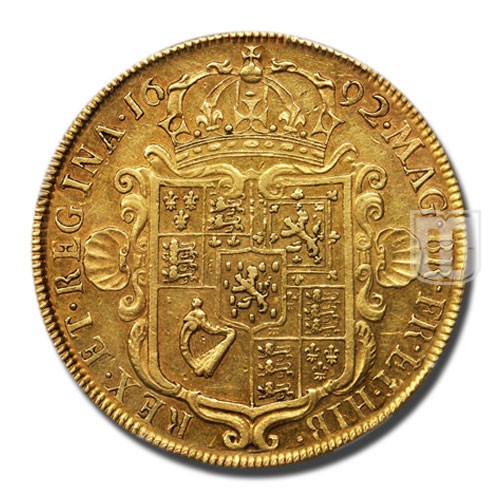 Five Guineas | 1692 | KM 479.1 | R