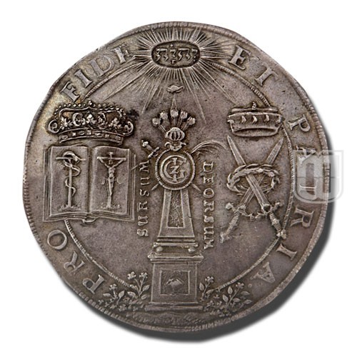 3 THALER | 1661 acorn | KM 497 | O
