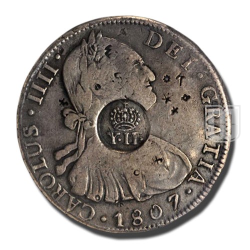 8 Reales | No Date (1832-34) | KM 49 | O