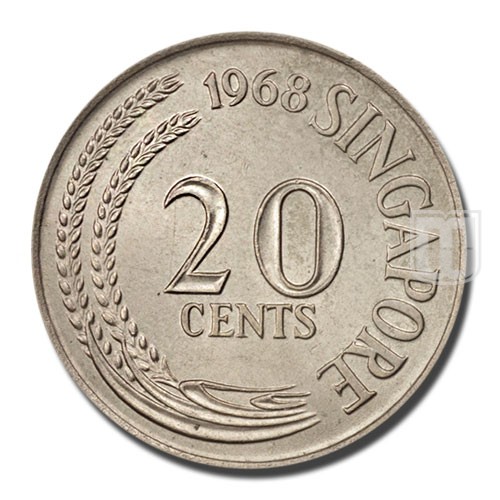 20 Cents | 1968 | KM 4 | O