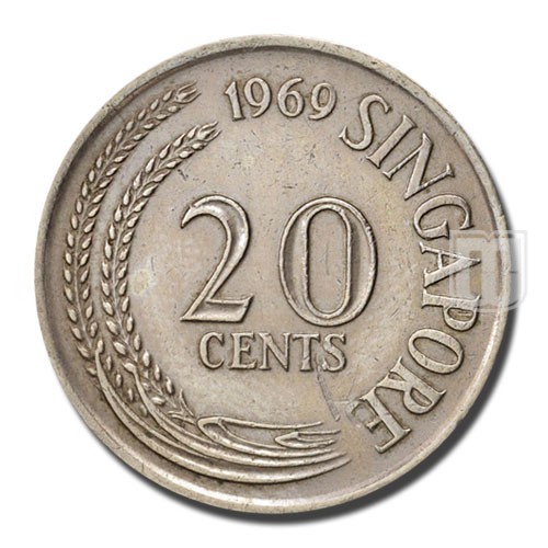 20 Cents | 1969 | KM 4 | O