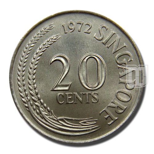20 Cents | 1972 | KM 4 | O