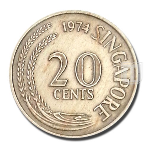 20 Cents | 1974 | KM 4 | O