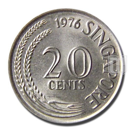 20 Cents | 1976 | KM 4 | O