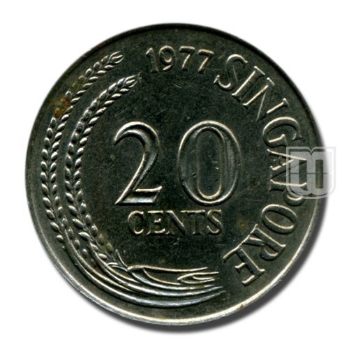 20 Cents | 1977 | KM 4 | O