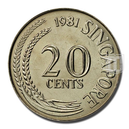 20 Cents | 1981 | KM 4 | O