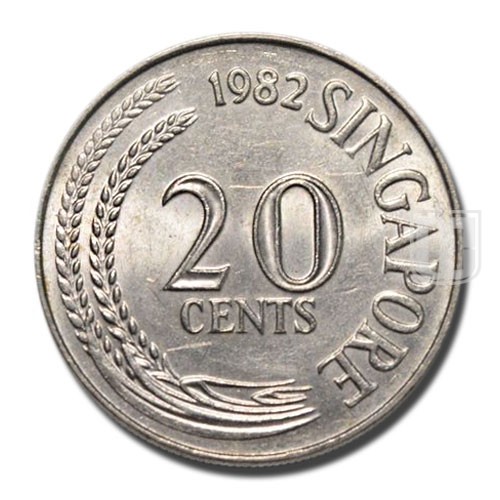 20 Cents | 1982 | KM 4 | O