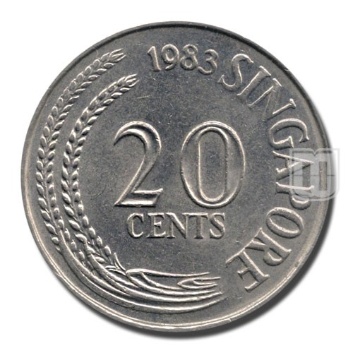 20 Cents | 1983 | KM 4 | O