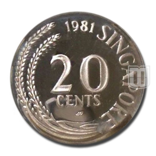20 Cents | 1981 | KM 4a | O