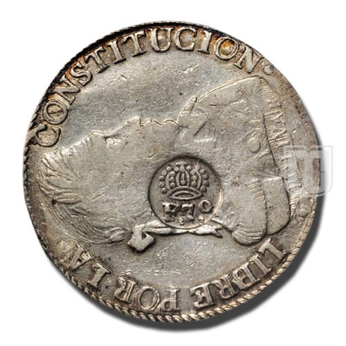 8 Reales | No Date (1832-34) | KM 51 | O