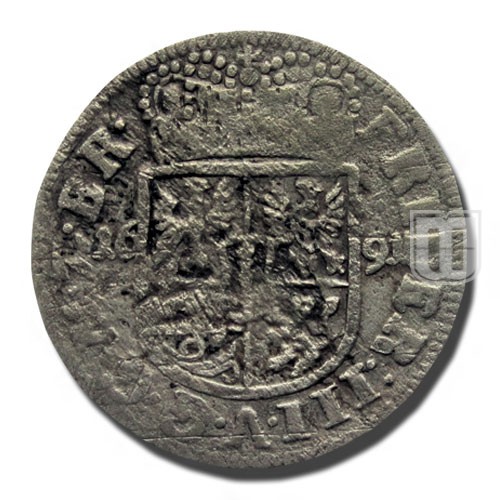 1/12 THALER | 1691 LCS | KM 551 | O