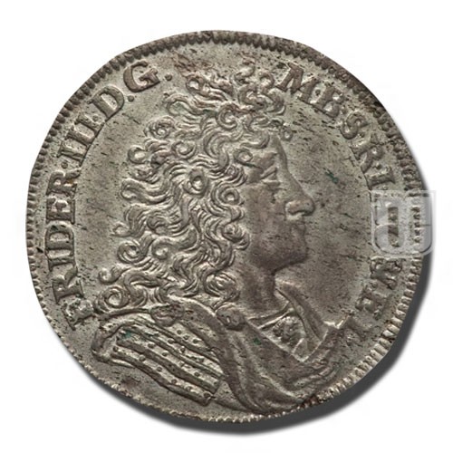 2/3 THALER (Gulden) | 1691 LCS | KM 556 | O