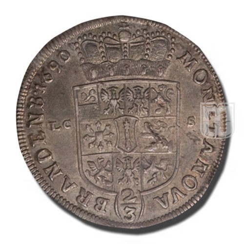 2/3 THALER (Gulden) | 1690 LCS | KM 556 | R