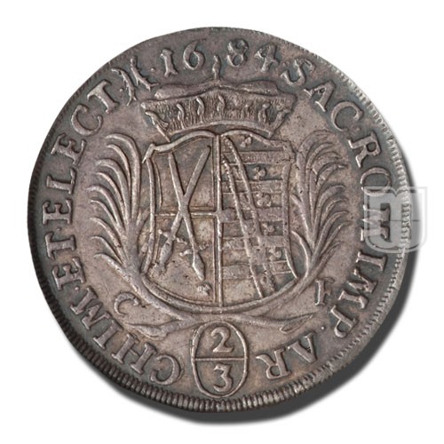 2/3 THALER (Gulden) | 1684 CF | KM 571 | R