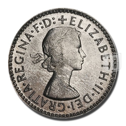 3 Pence | 1955 | KM 57 | O