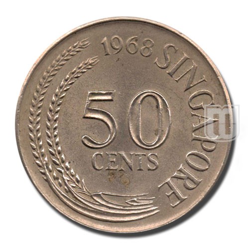 50 Cents | 1968 | KM 5 | O