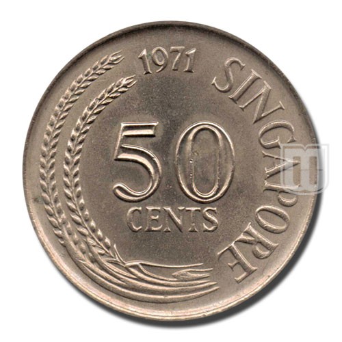 50 Cents | 1971 | KM 5 | O