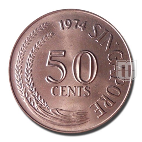 50 Cents | 1974 | KM 5 | O