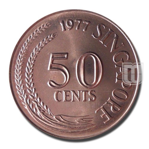 50 Cents | 1977 | KM 5 | O