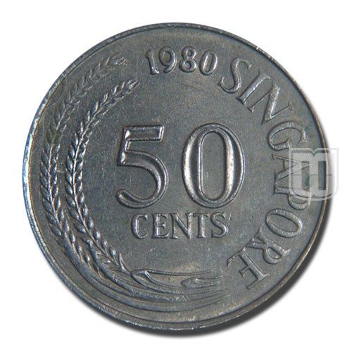 50 Cents | 1980 | KM 5 | O