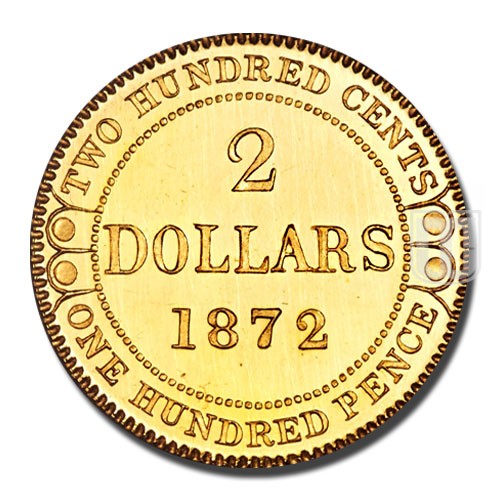Two Dollars 1872 KM 5 Coins Mintage World
