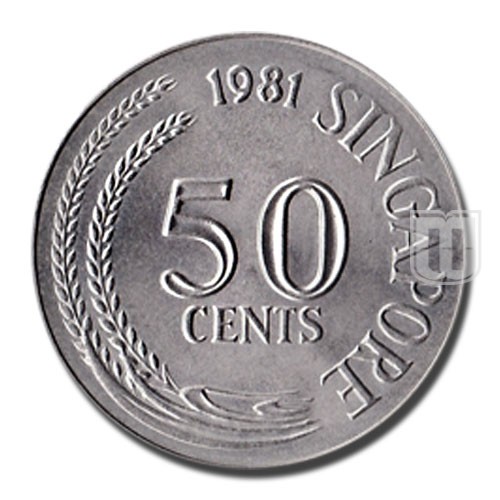 50 Cents | 1981 | KM 5a | O