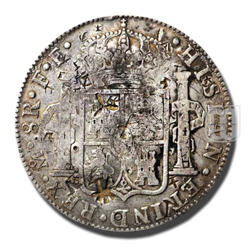 8 Reales | No Date (1832-34) | KM 60 | R