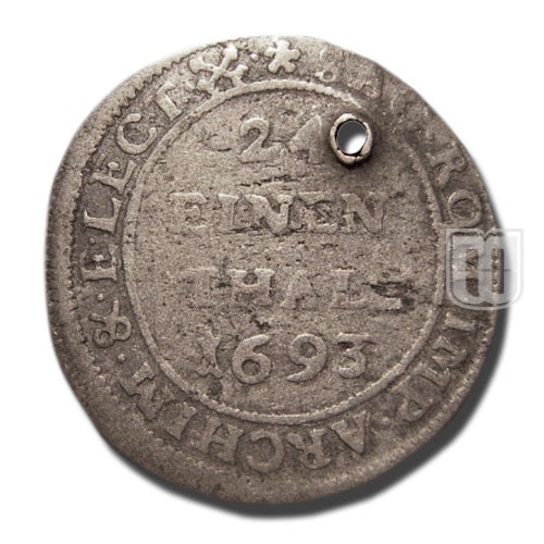 1/24 THALER (Groschen) | 1693 IK | KM 610 | R