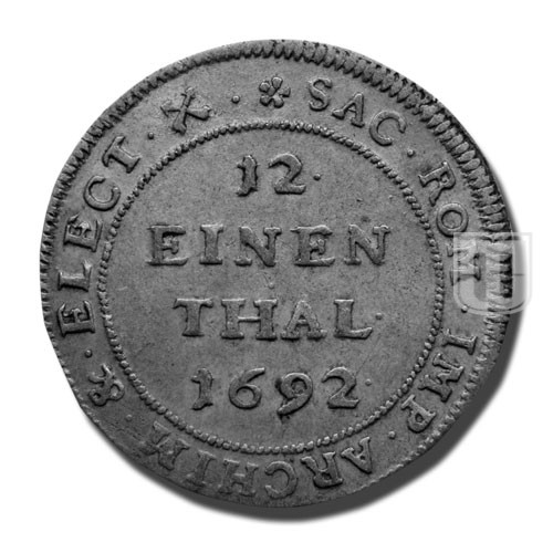 1/12 THALER (Doppelgroschen) | 1692 IK | KM 611 | R