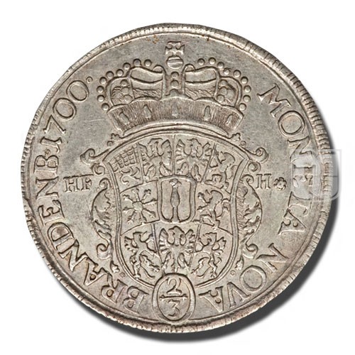 2/3 THALER (Gulden) | 1700 HFH | KM 618 | R