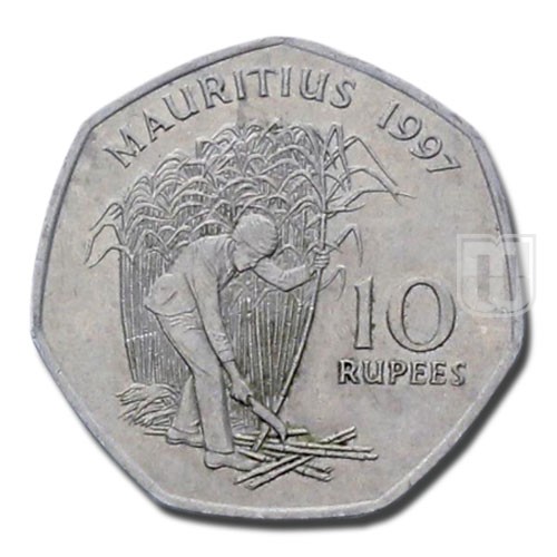 10 Rupees | 1997 | KM 61 | R