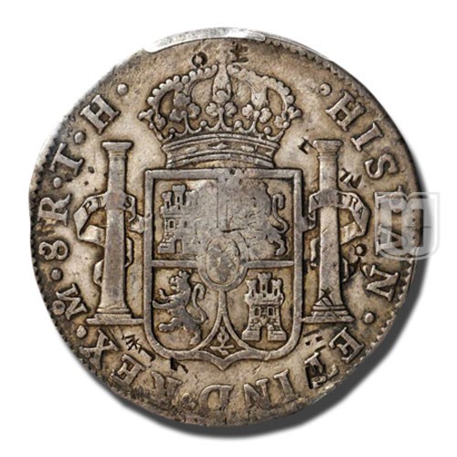 8 Reales | No Date (1832-34) | KM 63 | R