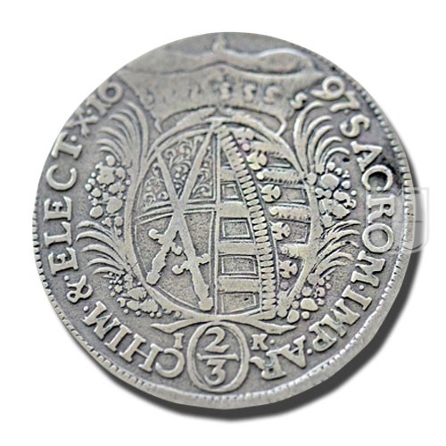 2/3 THALER (Gulden) | 1697 IK | KM 655 | R